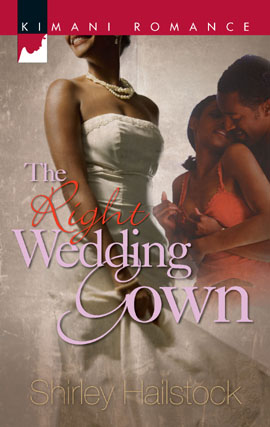 Title details for The Right Wedding Gown by Shirley Hailstock - Available